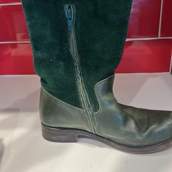 Knee high Fluevog greet Radio boots 6.5 - Picture 5 of 7